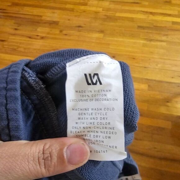 VRST Sweatpants Men's Large Blue Joggers Workout Cuffed - Picture 8 of 8